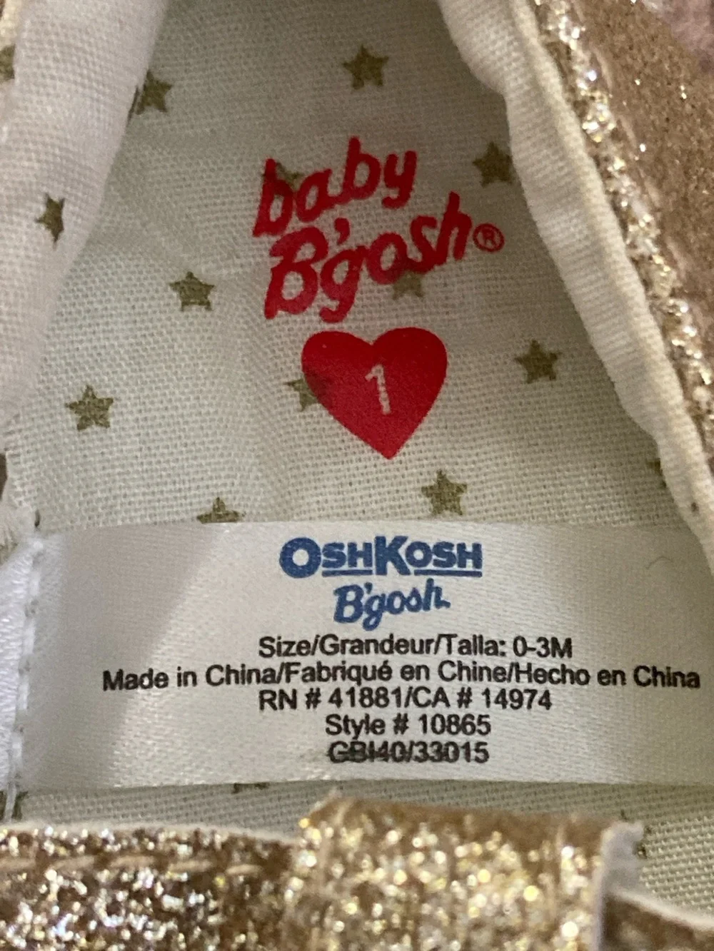 Carter’s / Gap / Baby B’Gosh new tags